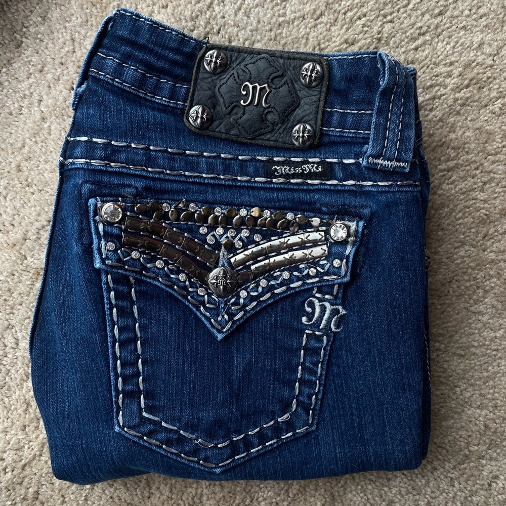 Two pair of Miss Me Jeans
